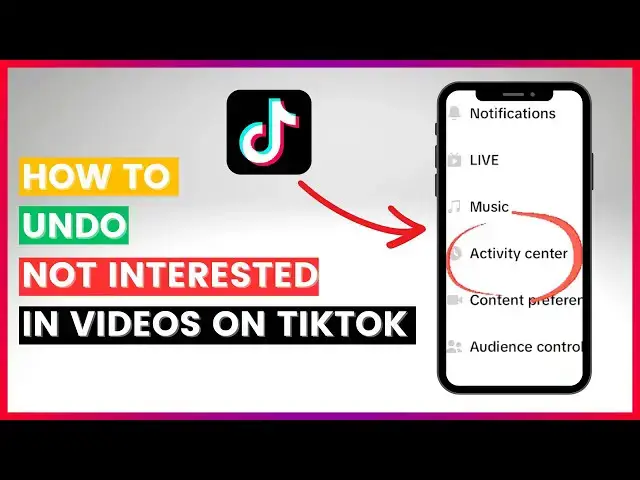 'Video thumbnail for How To Undo Not Interested In Videos On TikTok (In 2025)'