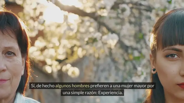 'Video thumbnail for ¿Un hombre joven puede enamorarse de una mujer mayor?'