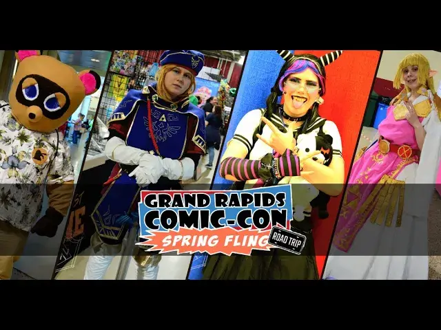 'Video thumbnail for Grand Rapids Comic Con 2024 Cosplay Photos'