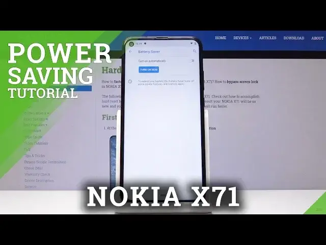'Video thumbnail for How to Turn On Power Saving Mode in NOKIA X71 - Battery Saver'