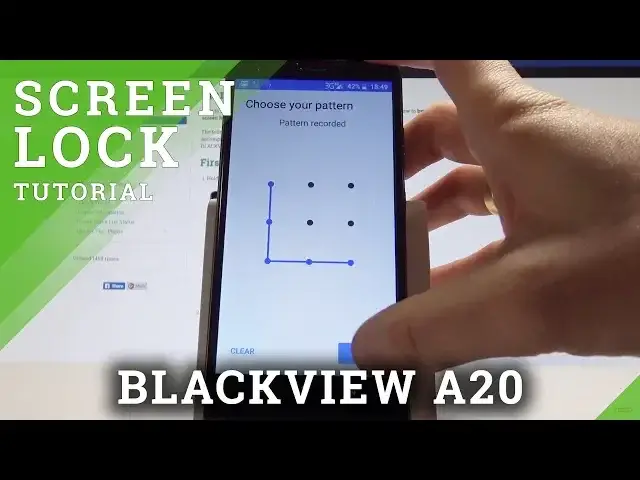 'Video thumbnail for How to Set Up Screen Lock on BLACKVIEW A20 - Add Pattern & Password'