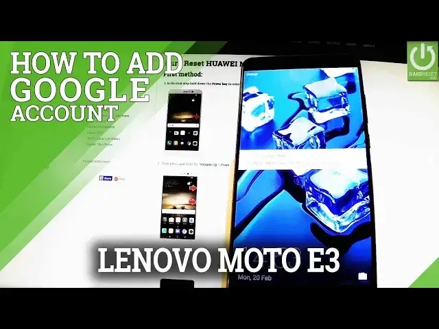 'Video thumbnail for How to Add Google Account in LENOVO Moto E3 - Enable FRP'