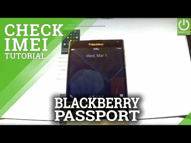 'Video thumbnail for How to Check IMEI in BLACKBERRY Passport - IMEI Information'