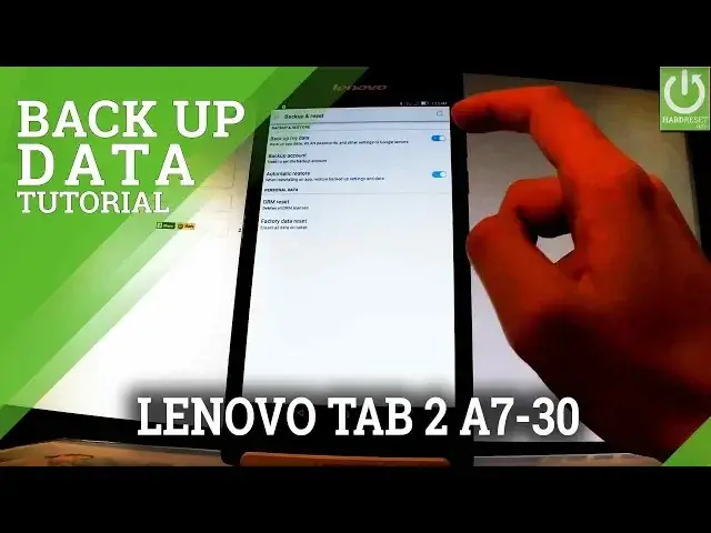 'Video thumbnail for How to Enable BackUp in LENOVO Tab 2 A7-30 - Back Up My Data'