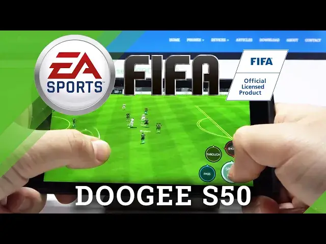 'Video thumbnail for FIFA Mobile on Doogee S50 - Gaming Performance Checkup'