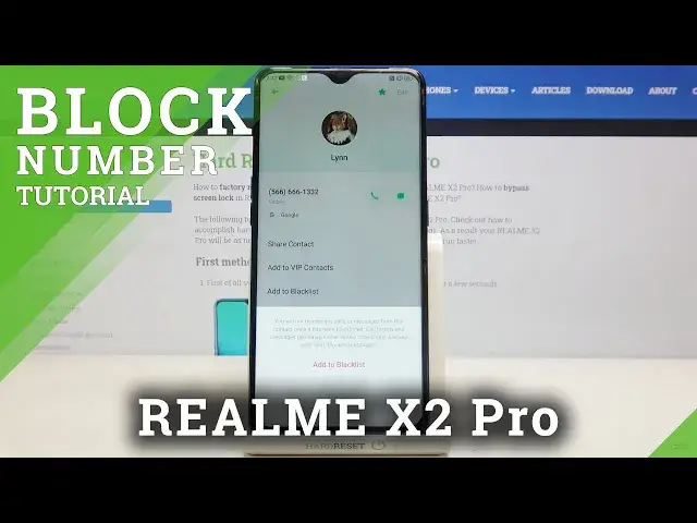 'Video thumbnail for How to Block Number on REALME X2 Pro – Block Contact'