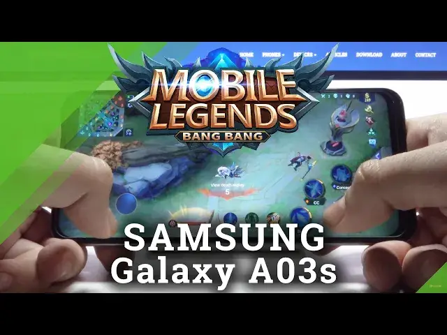 'Video thumbnail for Mobile Legends Performance Test on SAMSUNG Galaxy A03s - Gameplay - MediaTek Helio P35 FPS Check'