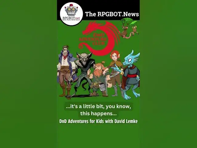 'Video thumbnail for Preview: DnD Adventure Club w/David Lemke - RPGBOT.News S3E54'