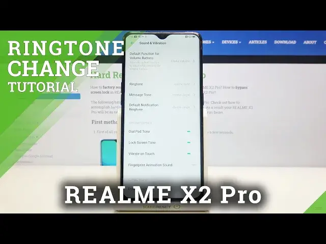 'Video thumbnail for How to Change Ringtone on REALME X2 Pro – Set Up Ringtone'