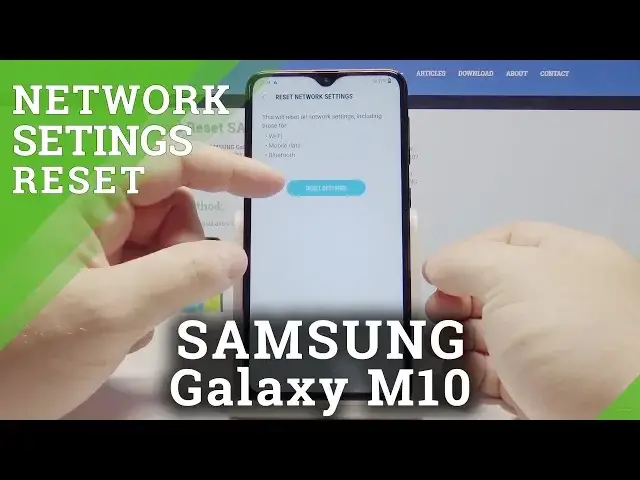 'Video thumbnail for How to Reset Network Settings in SAMSUNG Galaxy M10 - Restore Network Settings'