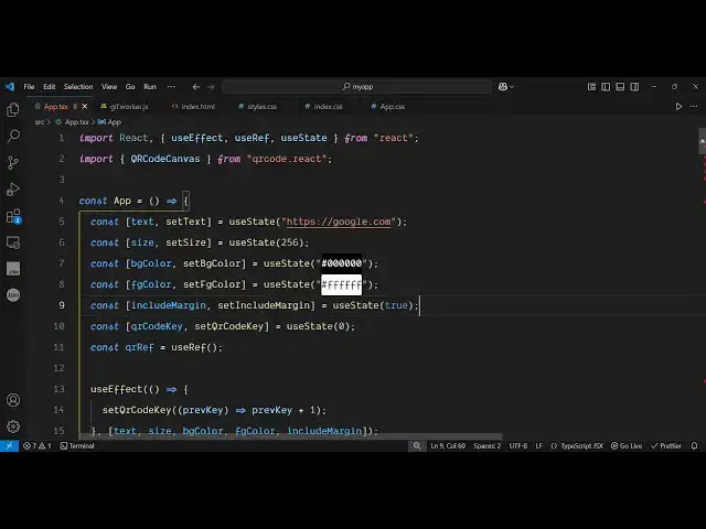 'Video thumbnail for Build a React.js QRCode Generator From Text & Export to PNG Image Using qrcode-react in TailwindCSS'