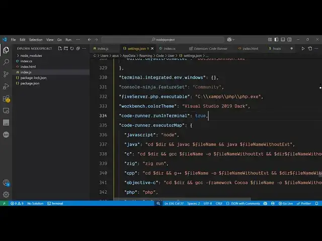 'Video thumbnail for How to Fix VS Code Terminal not Working to Run Code of Different Languages Using Code Runner'
