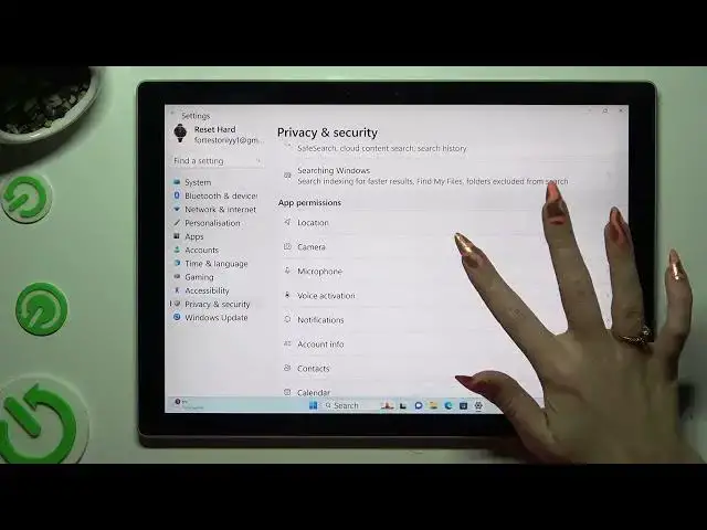 'Video thumbnail for How to Change Apps Permissions on MICROSOFT Surface Pro 7+?'