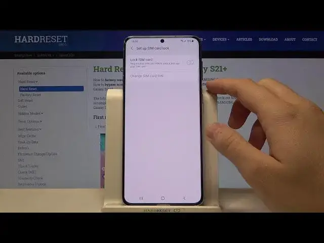 'Video thumbnail for How to Set PIN on Samsung Galaxy S21+. Protect your Phone and SIM Card by Activating PIN Password'