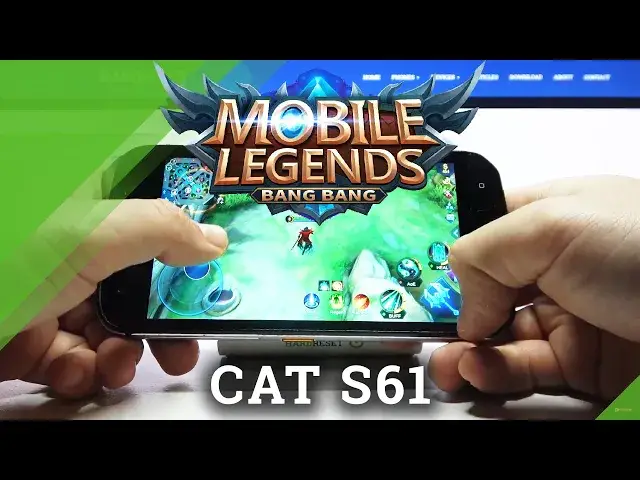 'Video thumbnail for Test Game Mobile Legends on CAT S61 | Snapdragon 630 | 4GB RAM | Gameplay - FPS Check'