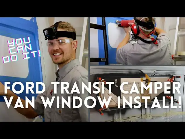 'Video thumbnail for How To Install CR Laurence AW1033 Awning Style Camper Van Window | Ford Transit 148" Wheelbase'