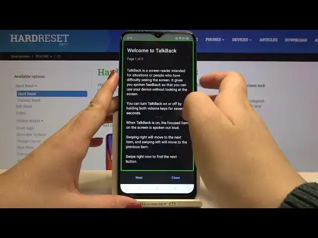 'Video thumbnail for How to Enable Talkback in Realme C3 – Find Talkback Settings'