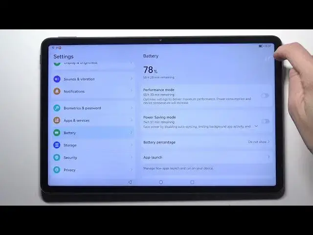 'Video thumbnail for How to Enable Battery Percentage on HUAWEI MatePad 11 – Show Battery Level'