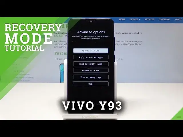 'Video thumbnail for How to Enter Recovery Mode in VIVO Y93 - Open Recovery Menu'
