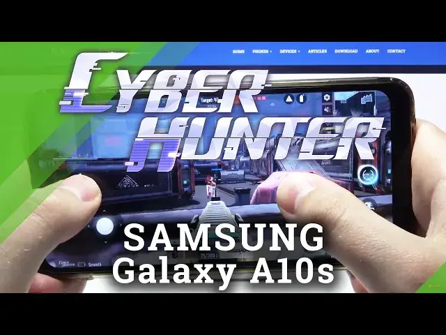 'Video thumbnail for Test Game Cyber Hunter on SAMSUNG Galaxy A10s | Mediatek Helio P22 | 2GB RAM | Gameplay - FPS Check'