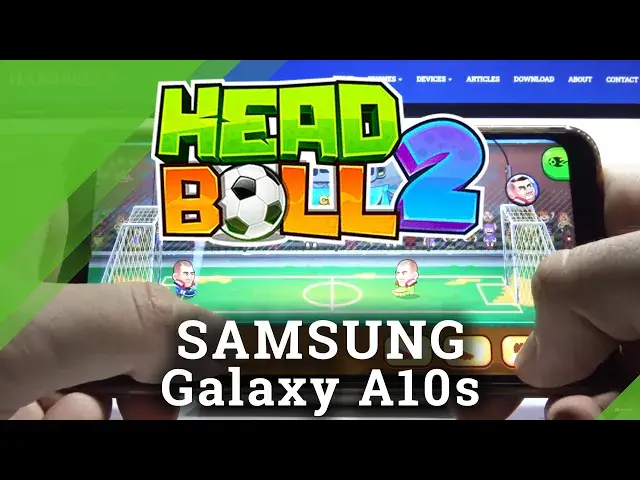 'Video thumbnail for Test Game Head Ball 2 on SAMSUNG Galaxy A10s | Mediatek Helio P22 | 2GB RAM | Gameplay - FPS Check'
