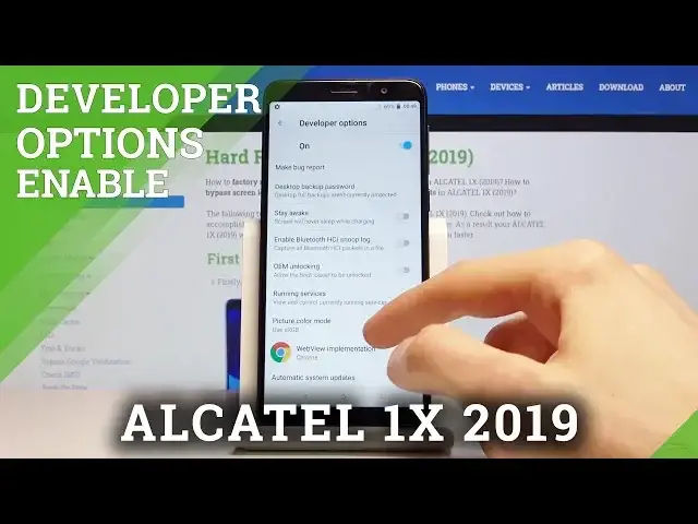 'Video thumbnail for How to Open Developer Options in ALCATEL 1X 2019 – Advanced Settings'