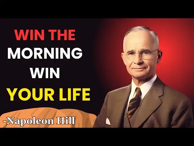 'Video thumbnail for Most People Waste Their Mornings — Don’t Be One of Them | Napoleon Hill Classes'