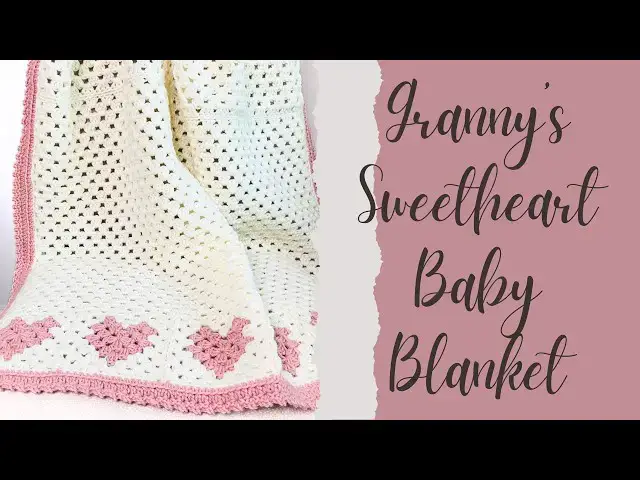 'Video thumbnail for Learn The Secret Behind This Beautiful Crochet Heart Blanket Pattern!'