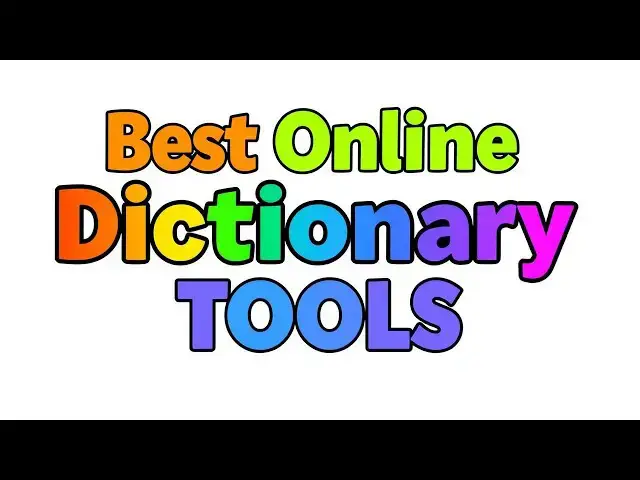'Video thumbnail for Best Online Dictionary Tools for Accurate & Fast Definitions'