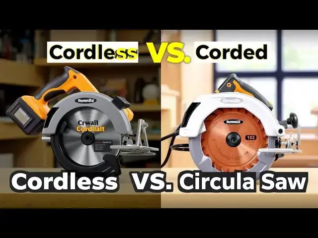 'Video thumbnail for Cordless vs Corded Circular Saw – Which One Should You Buy? Pros & Cons Explained!'