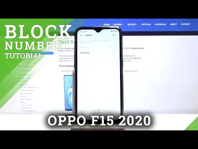 'Video thumbnail for How to Block Number on OPPO F15 2020 – Block Calls'