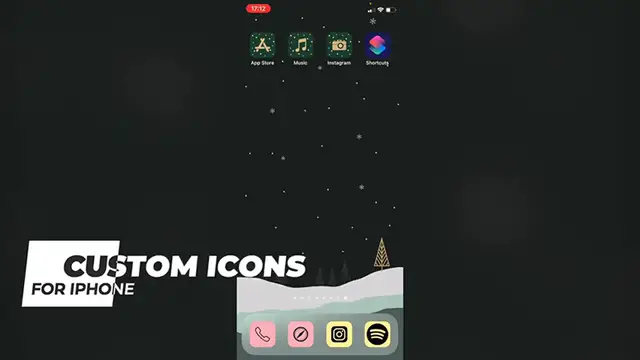 'Video thumbnail for How To Make CUSTOM CHRISTMAS ICONS On Iphone 2024 (IN 2 MINUTES)'