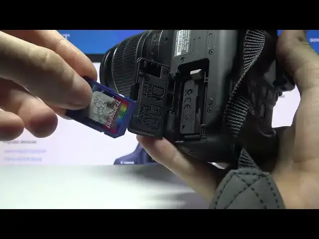 'Video thumbnail for How to Insert SD Card in Canon EOS Rebel DSLR Camera - How to Mount SD Card in Canon EOS Rebel T6'