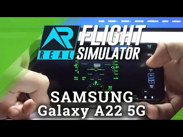 'Video thumbnail for Test Game Real Flight Simulator on SAMSUNG Galaxy A22 5G | MediaTek Dimensity 700 | 4GB RAM Gameplay'