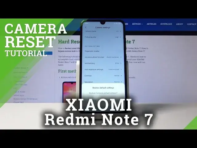 'Video thumbnail for How to Restore Camera Defaults in XIAOMI Redmi Note 7 - Reset Camera Settings'