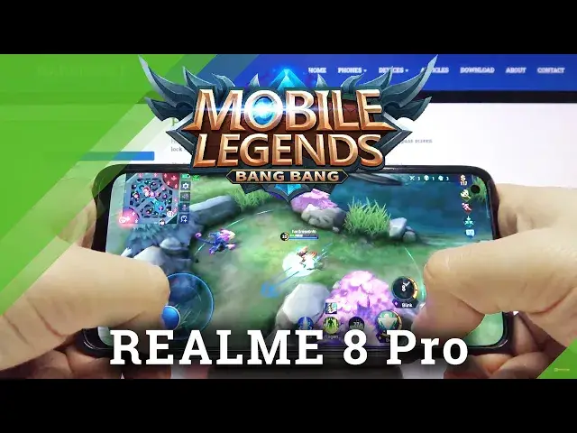 'Video thumbnail for Test Game Mobile Legends on REALME 8 Pro | Snapdragon 720G | 6 GB RAM | Gameplay - FPS Check'