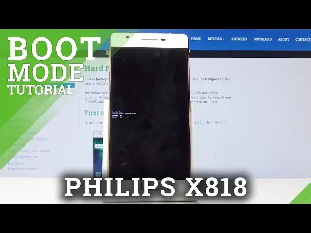 'Video thumbnail for How to Enable Boot Mode on Philips X818 - Enter / Quit Boot Mode'
