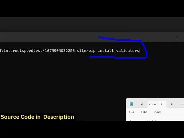 'Video thumbnail for Python Script to Check if Email is Valid or Invalid Using validators Library in Terminal'