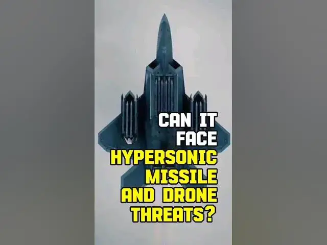 'Video thumbnail for Can It Face Hypersonic Missile and Drone Threats? #f22 #f22raptor'