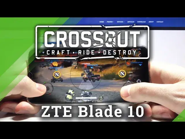 'Video thumbnail for Test Game Crossout Mobile on ZTE Blade 10 | MediaTek Helio P60 | 2 GB RAM | Gameplay - FPS Check'