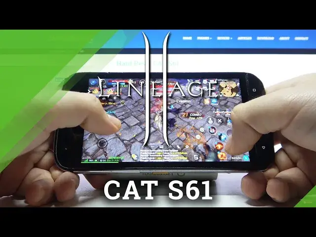 'Video thumbnail for Test Game Lineage 2 on CAT S61 | Snapdragon 630 | 4GB RAM | Gameplay - FPS Check'