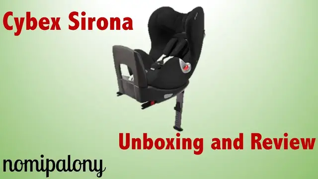 'Video thumbnail for Cybex Sirona Car Seat Unboxing and Review'