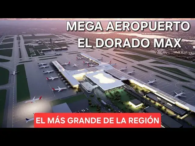 'Video thumbnail for EL DORADO MAX: Así será la MEGA AMPLIACIÓN del Aeropuerto de BOGOTÁ 😱'