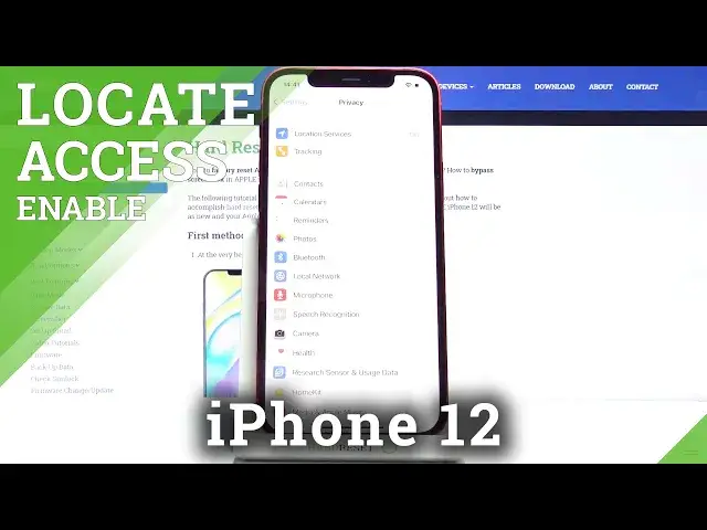 'Video thumbnail for How to Activate Location Services in iPhone 12 - Deactivate Geolocation'