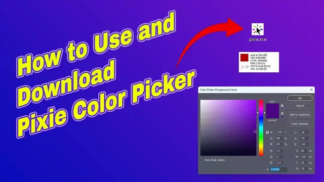 'Video thumbnail for Free Download Pixie Color Picker | How to Use Pixie Color Picker'