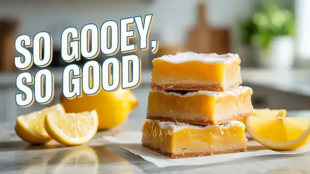 'Video thumbnail for Lemon Gooey Bars'