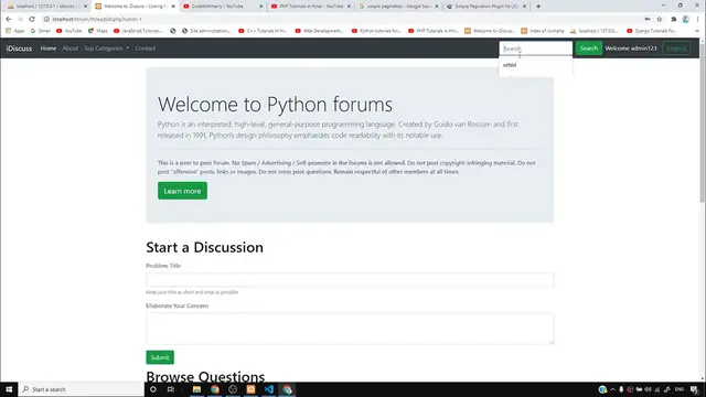 'Video thumbnail for Creating Logic for Pulling Search Results From the Database _ PHP Tutorial #67'