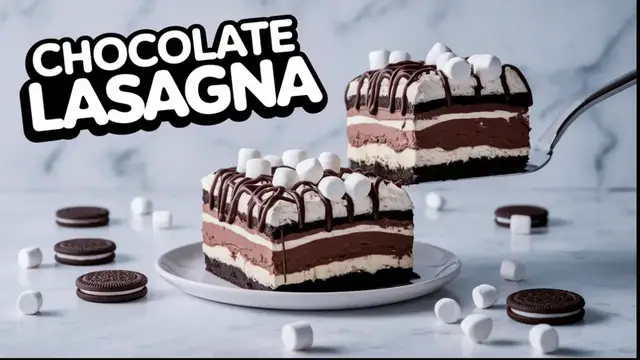 'Video thumbnail for Chocolate Lasagna'
