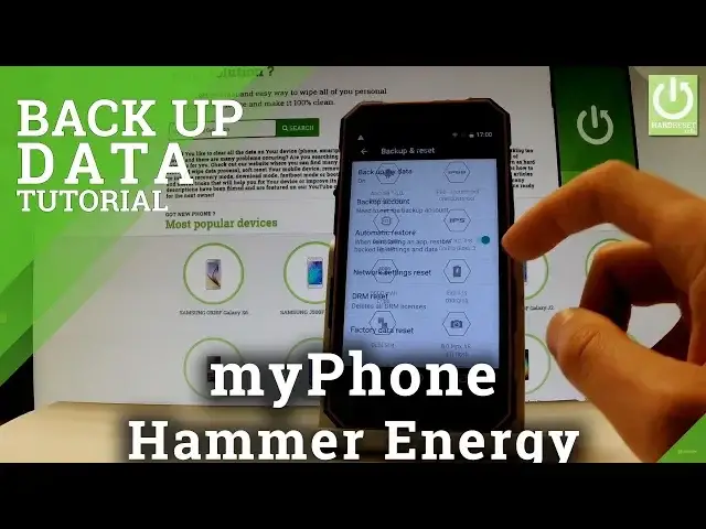 'Video thumbnail for Back Up Data myPhone Hammer Energy - Enable Google Backup'