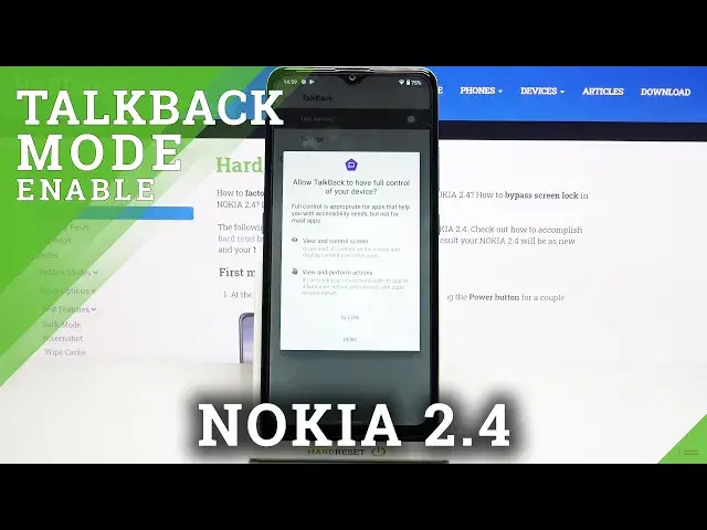'Video thumbnail for How to Activate TalkBack in NOKIA 2.4 – TalkBack Mode'